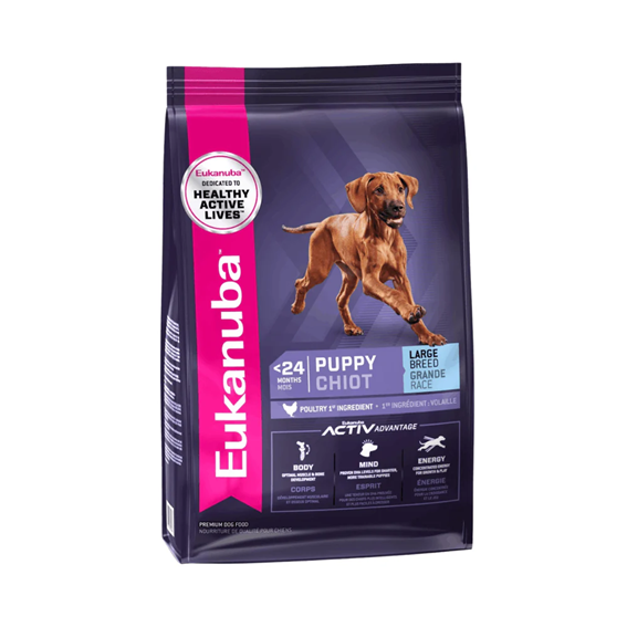 Eukanuba Large Breed Puppy Dry Dog Food Chicken Flavour 9kg