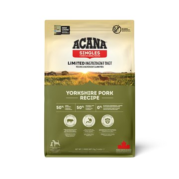 Acana Dog - Singles - Yorkshire Pork - All Life Stages Formula - 6kg