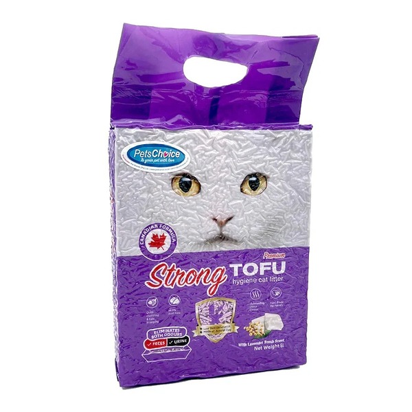 Pets Choice Tofu Cat Litter Lavender (Purple) 2.5kg