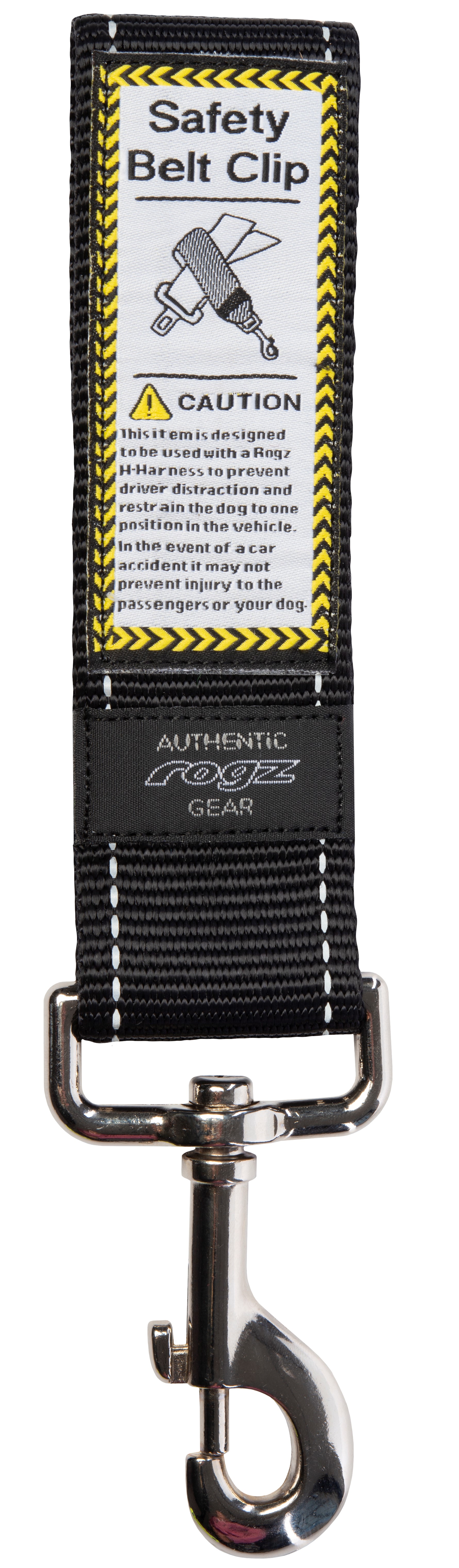 Rogz Utility Car-Safe Safety Belt Clip (One Size-21CM)