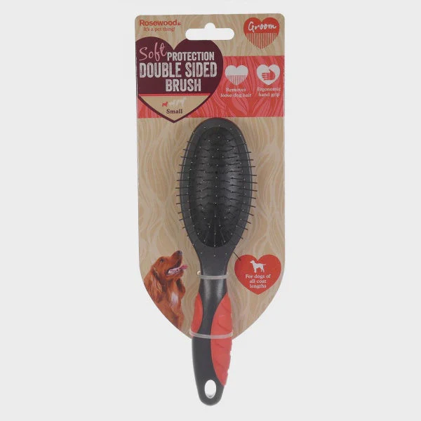 Rosewood Salon Grooming Double Sided Brush (Small)