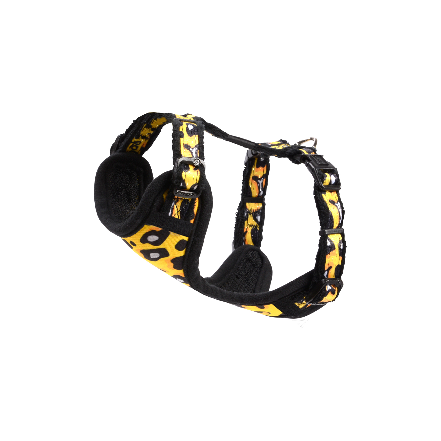 Rogz Fashion Comfy Harness Leopard Bone (XS)