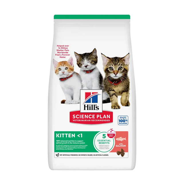 Hill's Science Plan Kitten Dry Food Salmon Flavour - 7kg
