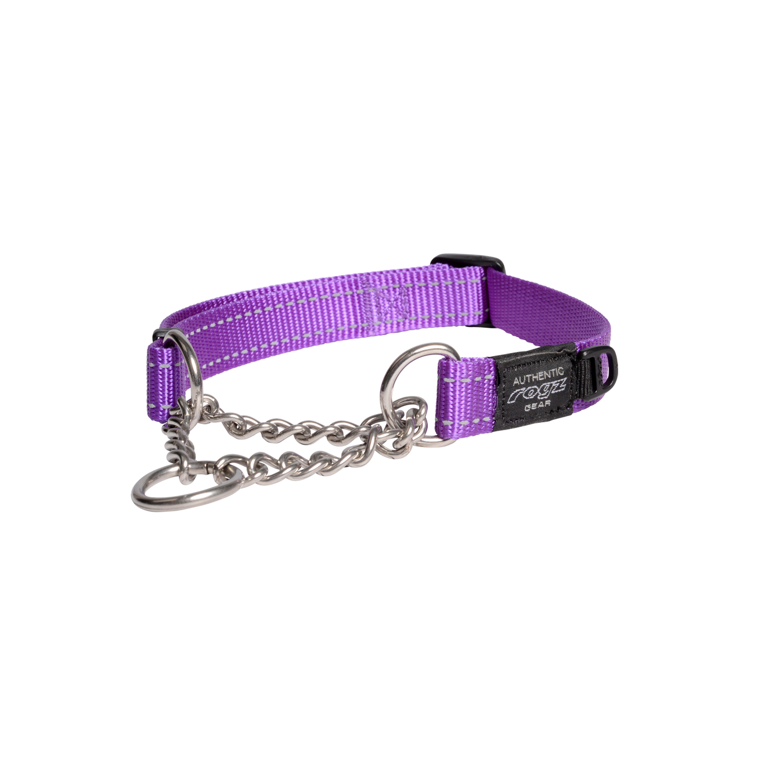 Rogz Utility Control Collar Purple (Large)