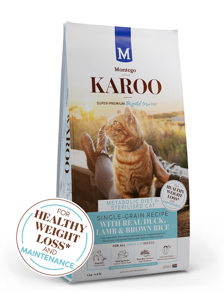 MONTEGO KAROO CAT TC CAT DUCK & LAMB - 4KG