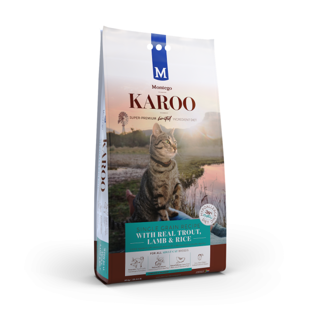 MONTEGO KAROO CAT TROUT & LAMB - 4KG