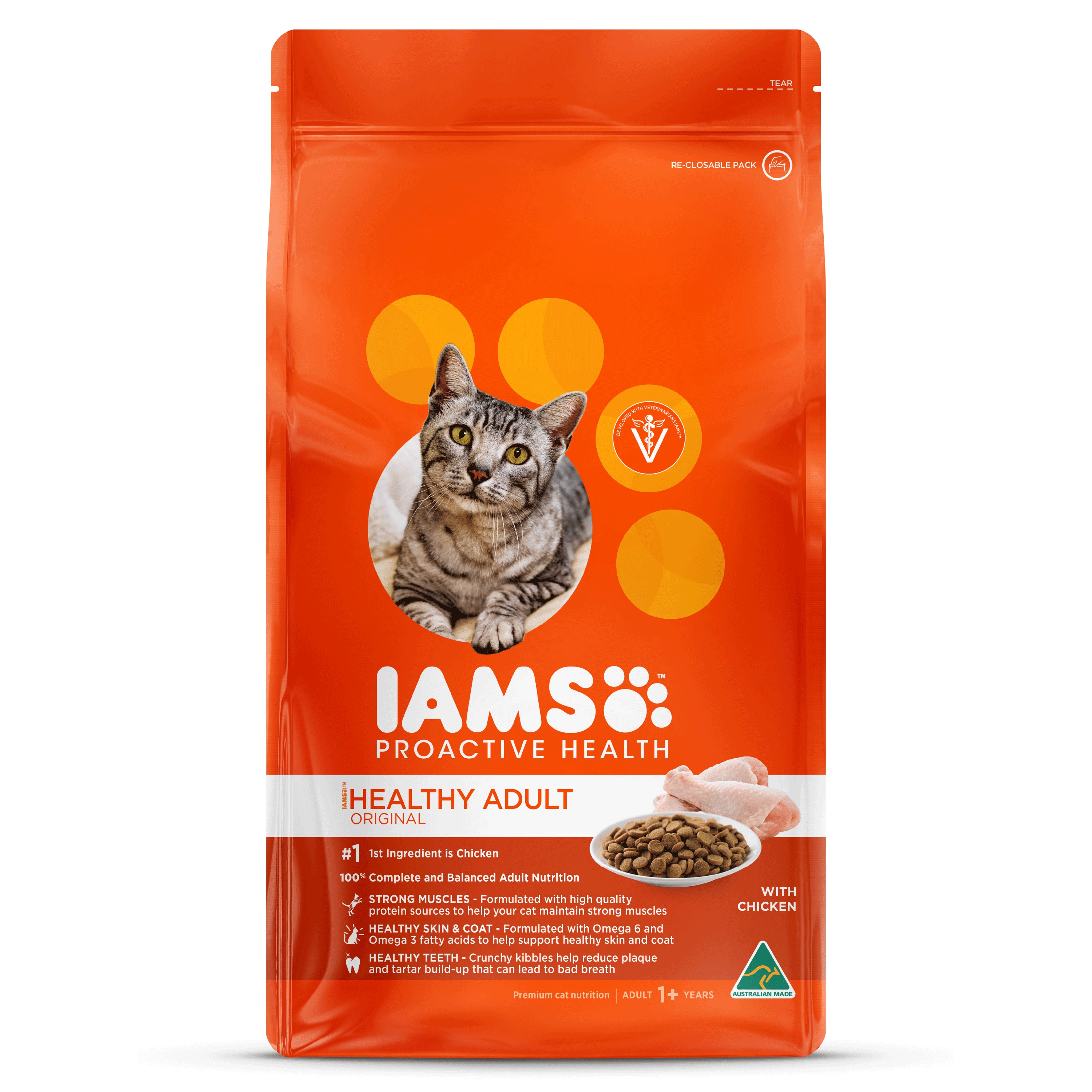 Iams Cat Dry Chicken Adult 8kg