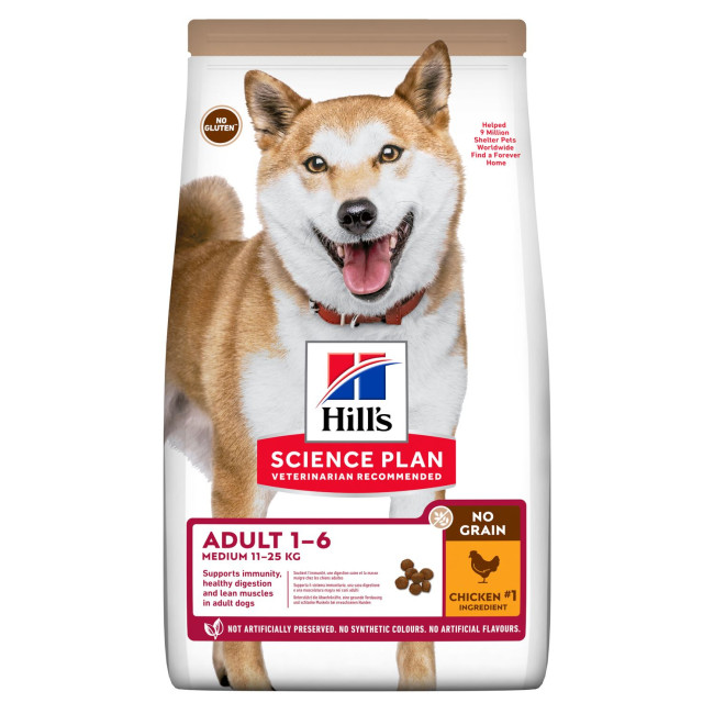 HILL’S SCIENCE PLAN Canine No Grain Chicken Flavour - 12kg