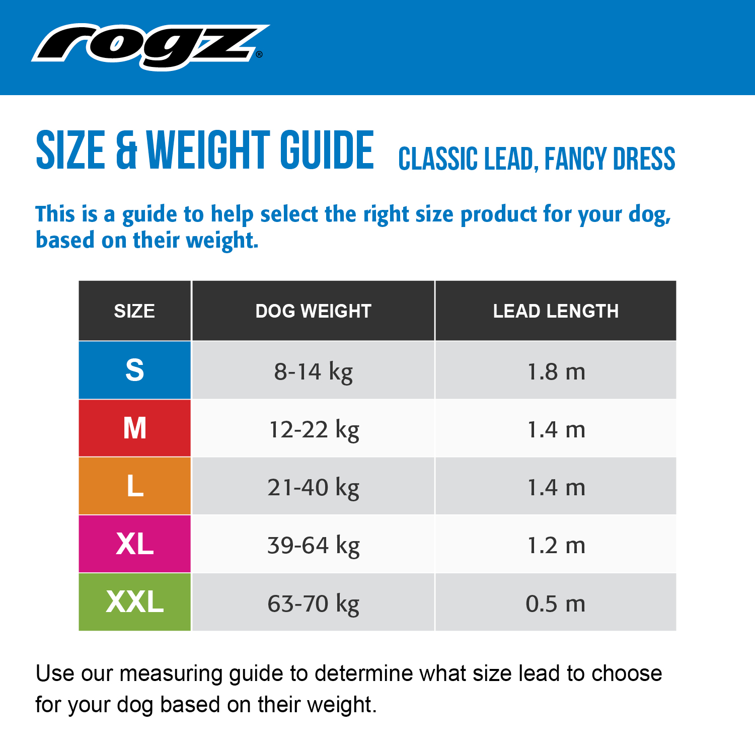 Rogz FancyDress Classic Lead Coral Island (Small)