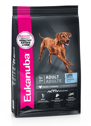 Eukanuba Large Breed Adult Dry Dog Food Chicken Flavour 9kg