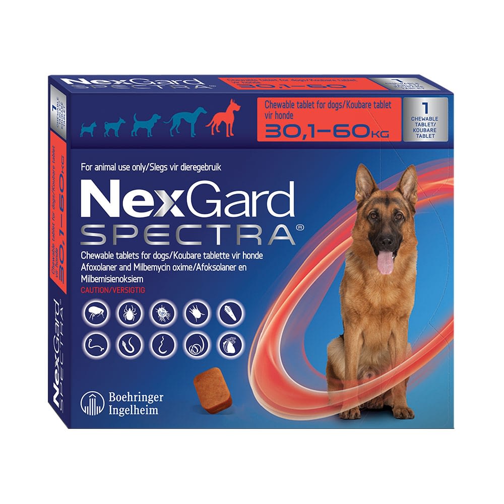 Nexgard Spectra XL (30,1 - 60kg) Singles