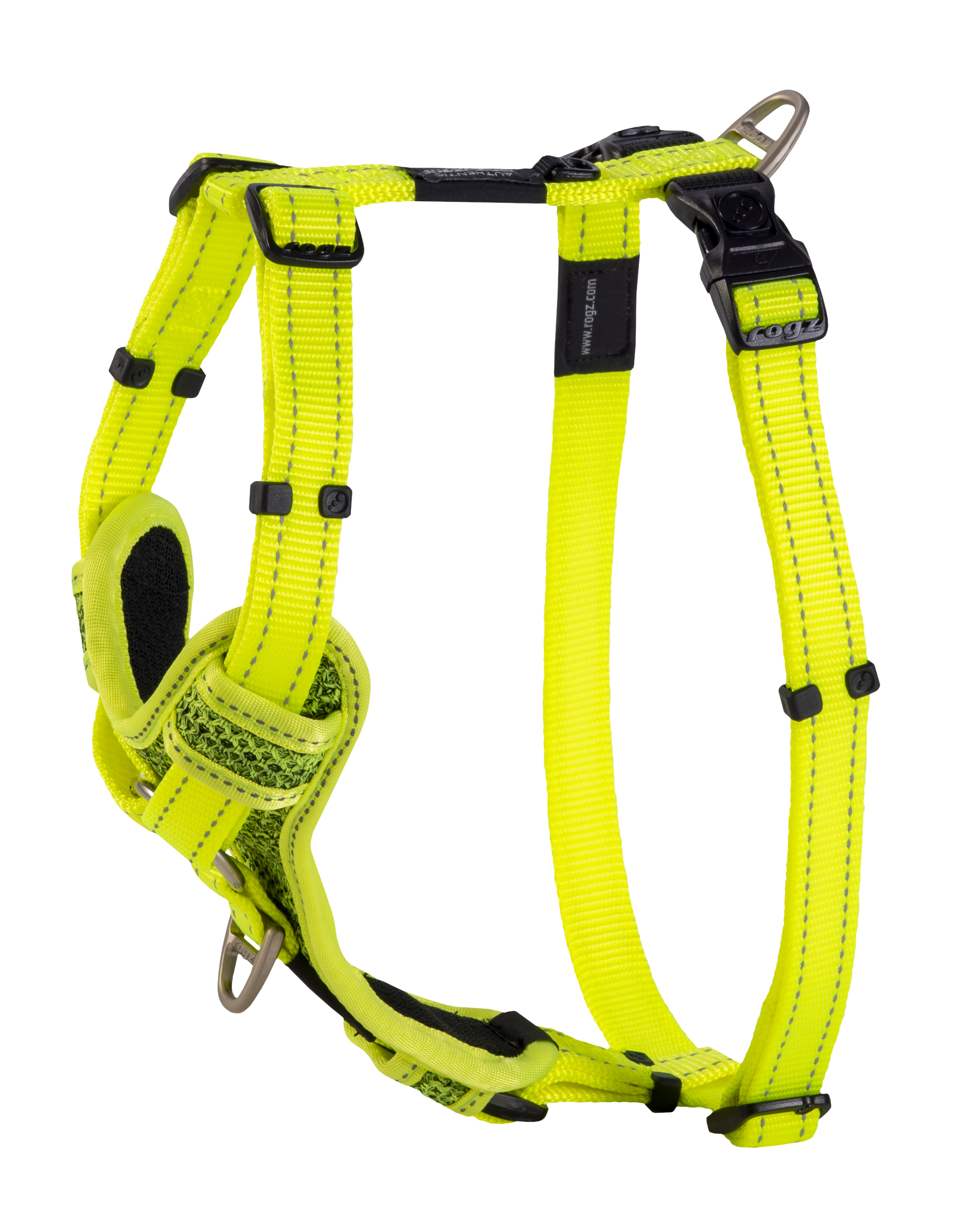 Rogz Utility Control Harness Dayglo (Large)