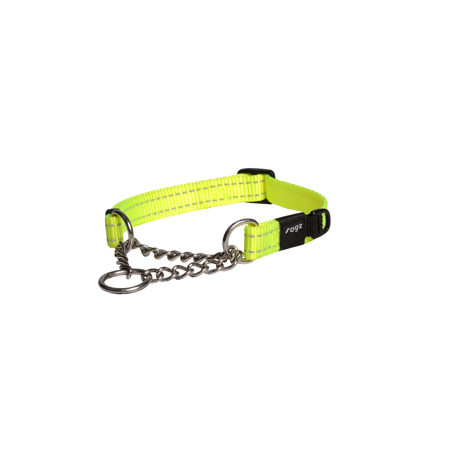 Rogz Utility Control Collar Chain Dayglo (Medium)