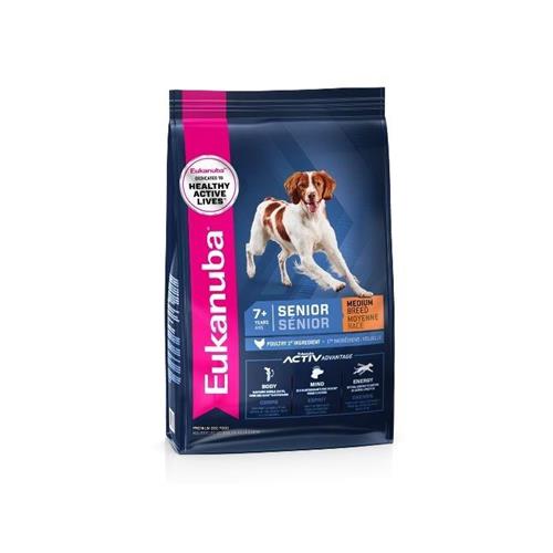 Eukanuba Medium Breed Senior Dry Dog Food Chicken Flavour 15kg