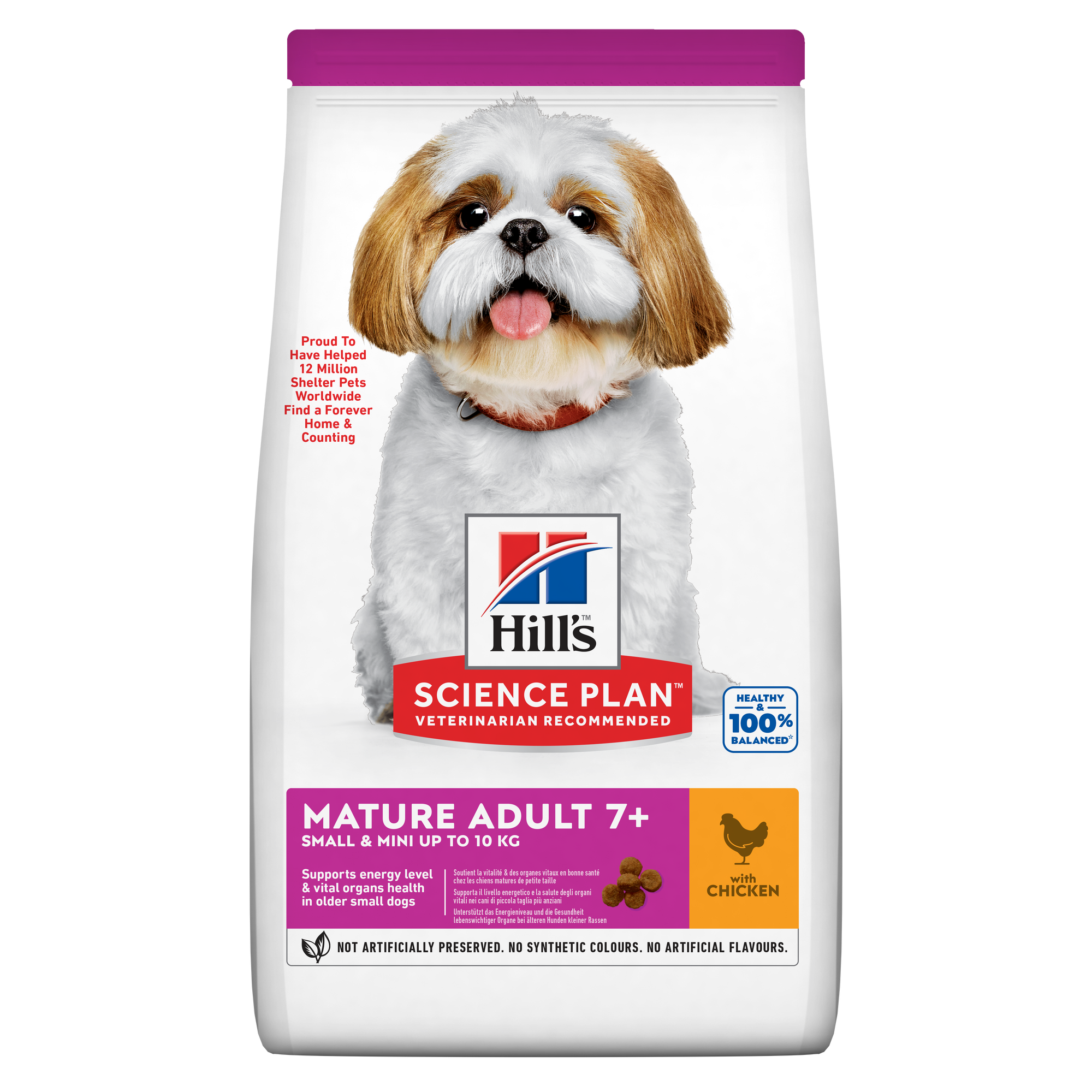 Hill's Science Plan Mature Adult Dog Small and Mini 7+ Chicken Flavour 3kg