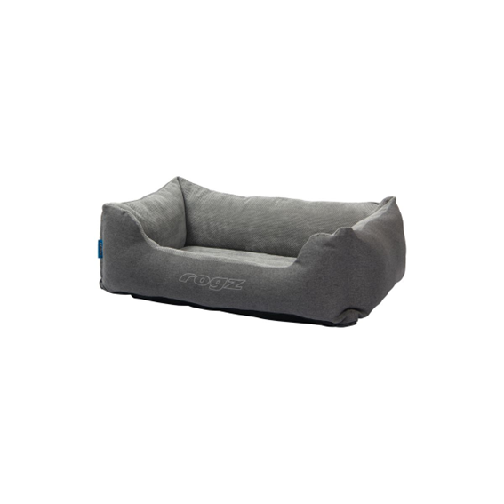 Rogz Indoor Walled Dog Bed Grey/Medium