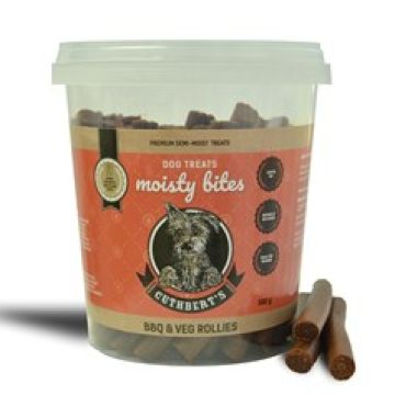 Cuthbert's Semi Moist BBQ & Veg Rollies Dog Treats - 500g