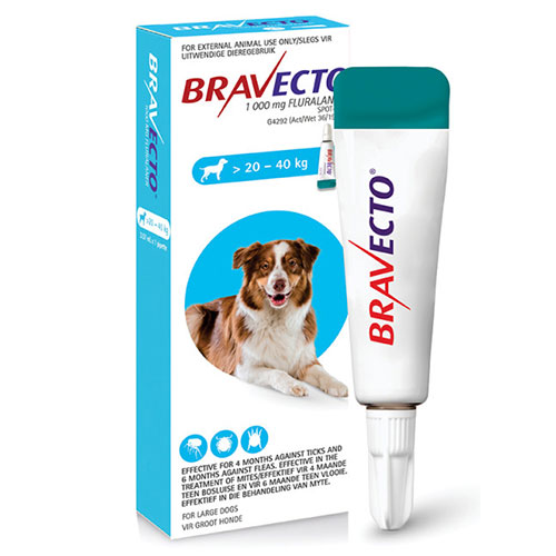 BRAVECTO SPOT-ON DOG LARGE (20-40KG)