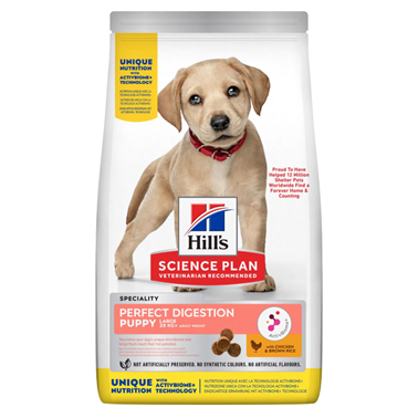 HILLS  SCIENCE PLAN Perfect Digestion Large Breed Puppy Food - 14.5KG