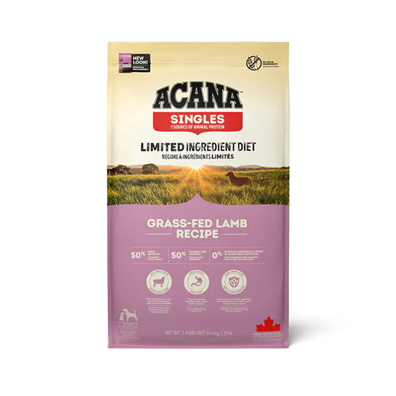 ACANA Singles Recipe Grass-Fed Lamb 11.4Kg