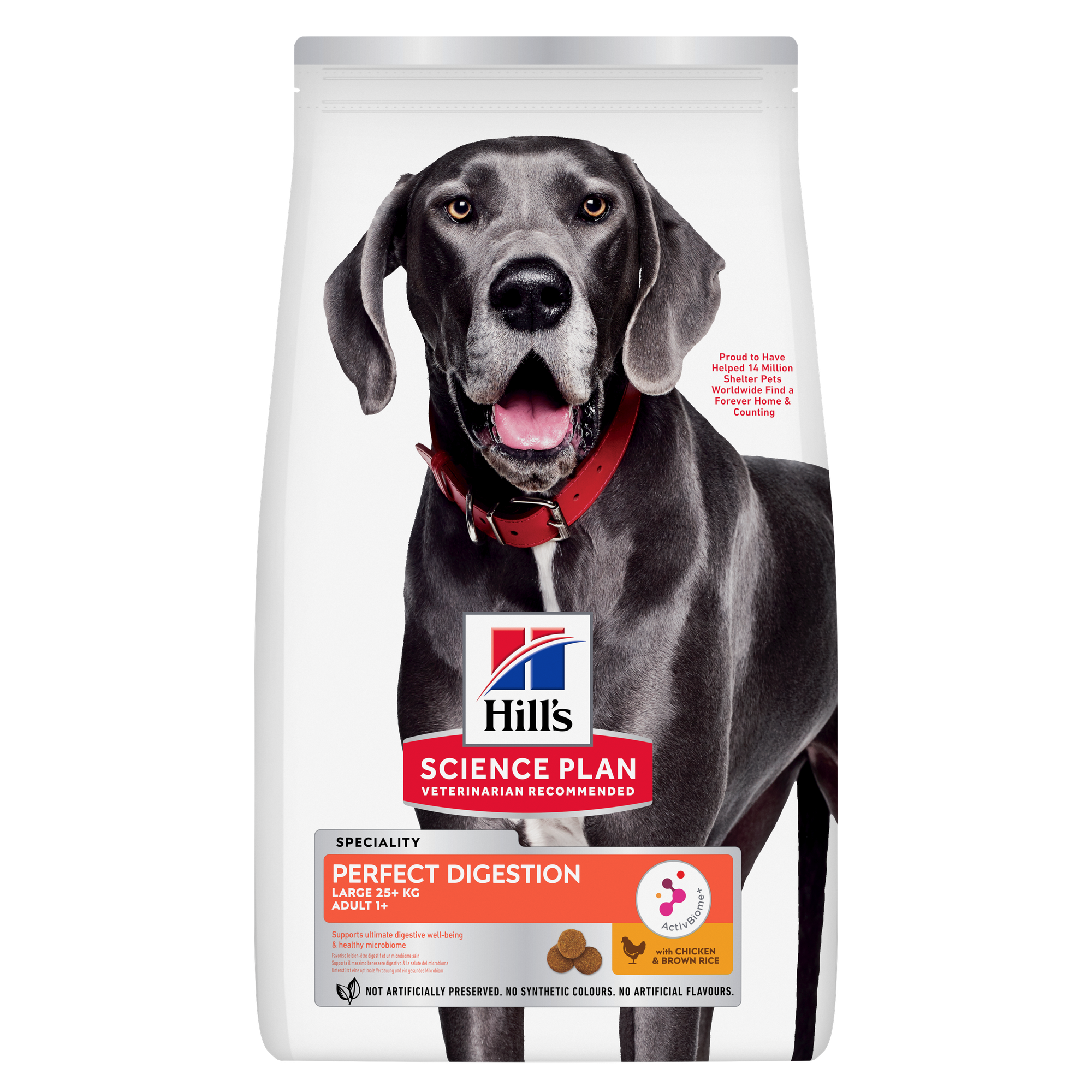 HILL'S SCIENCE PLAN Adult Perfect Digestion Adult Large Dry Dog Food - 12kg