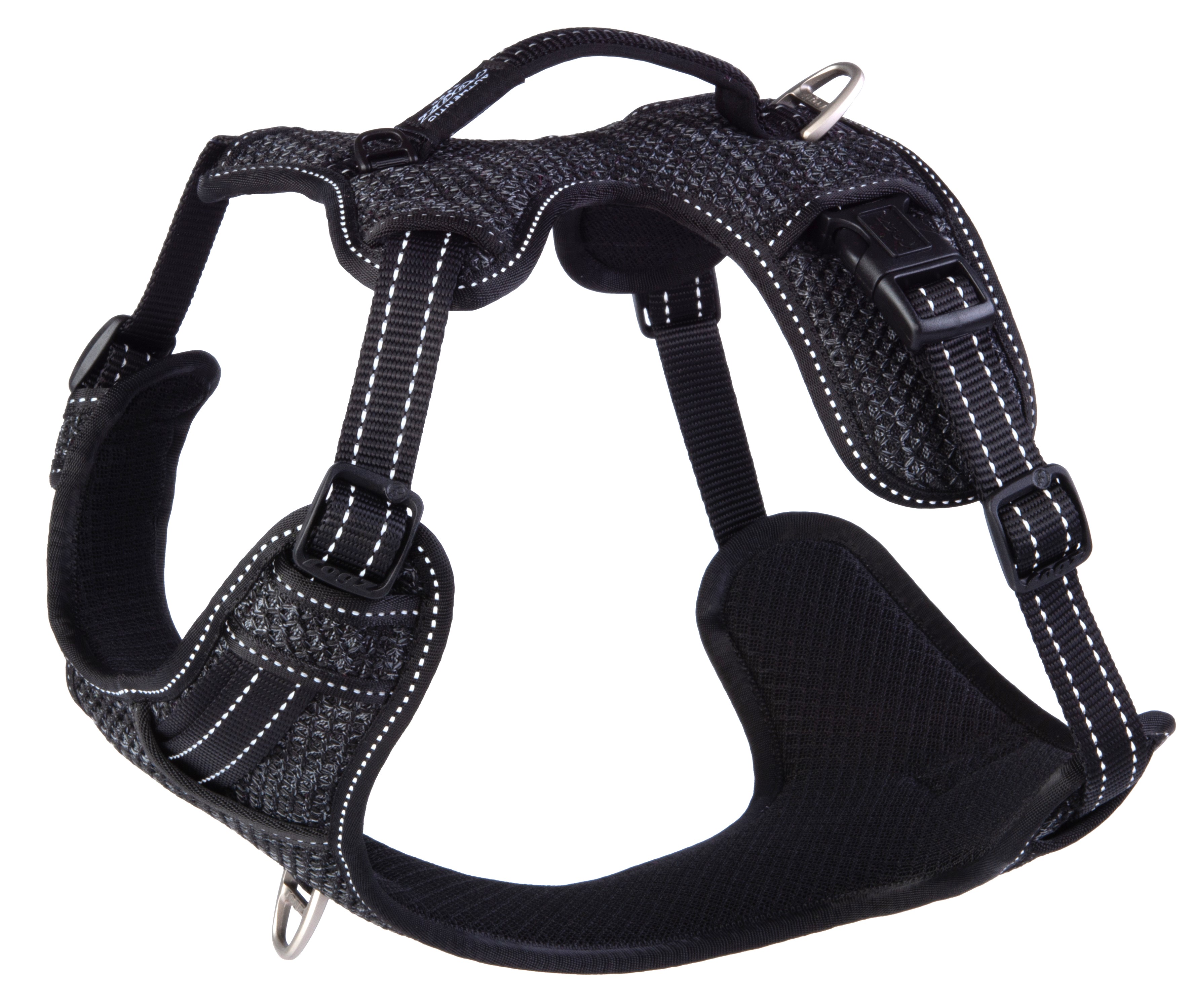 Rogz Utility Explore Harness Black (Large)