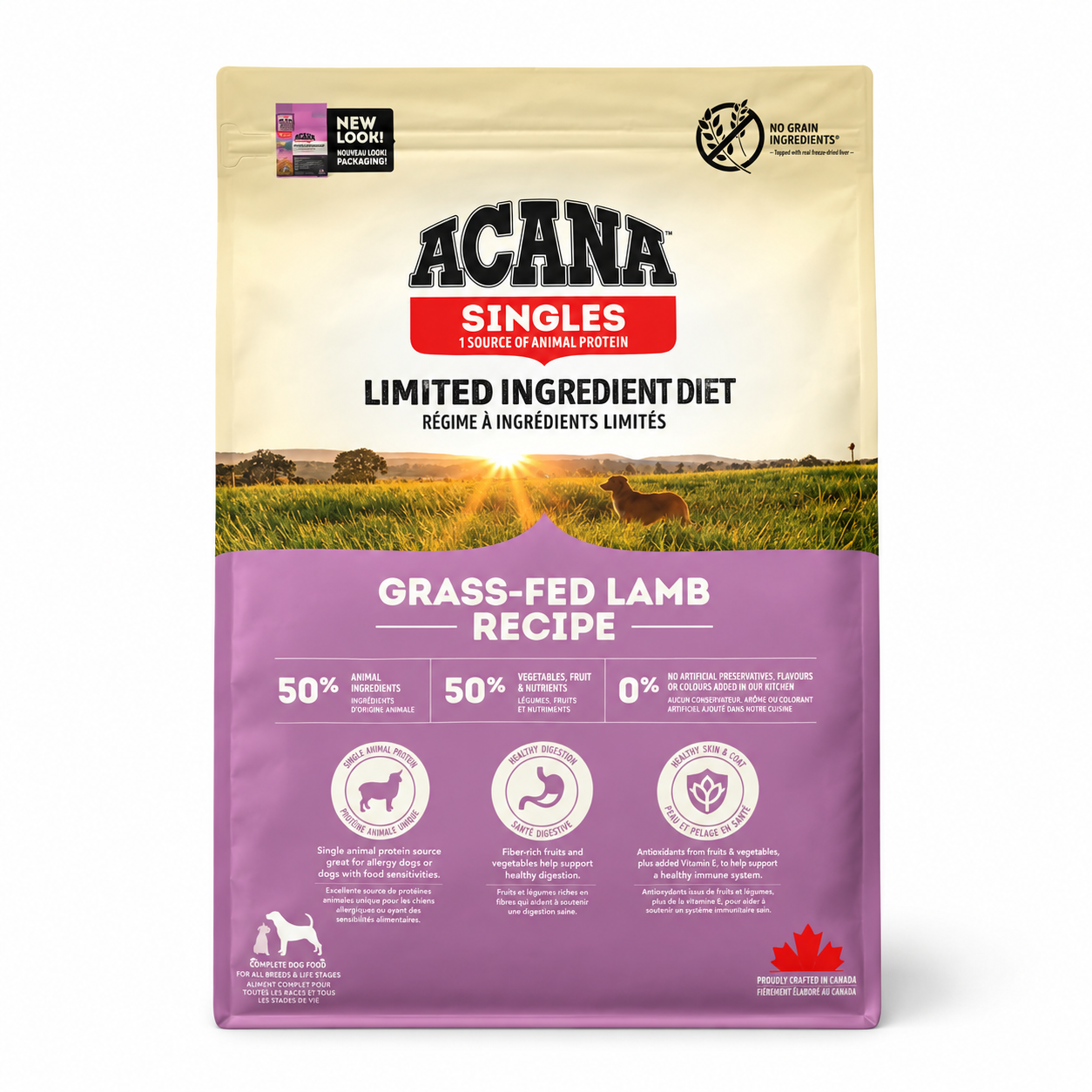 Acana Singles Recipe Grass - Fed Lamb - 17kg