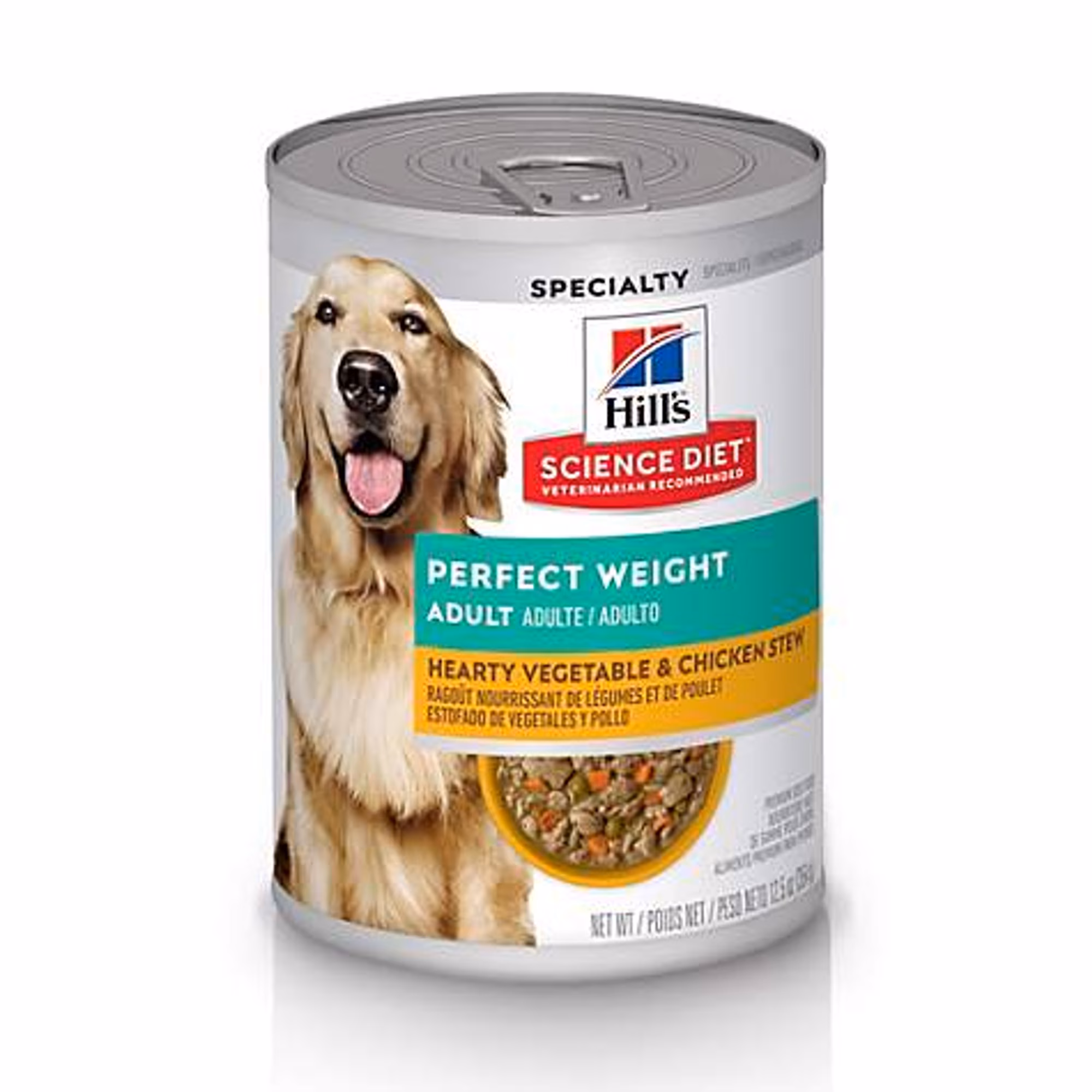 Hills Science Plan Adult Perfect Weight Stew Dog Food (354g)