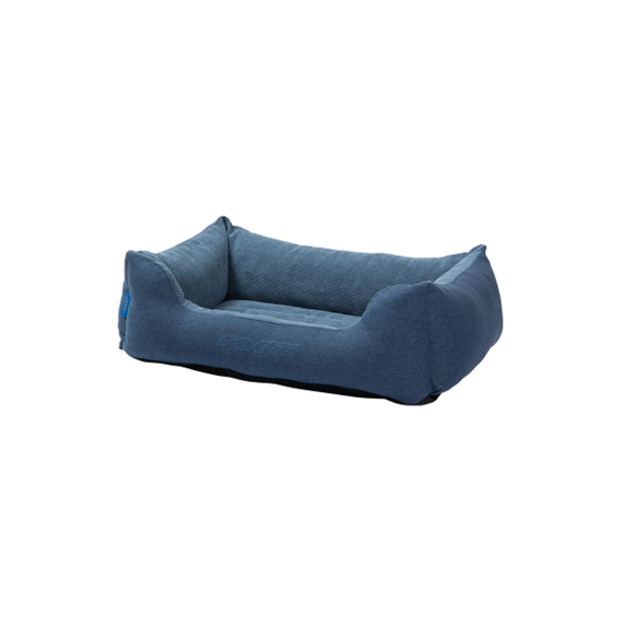 Rogz Indoor Walled Dog Bed Navy/Medium