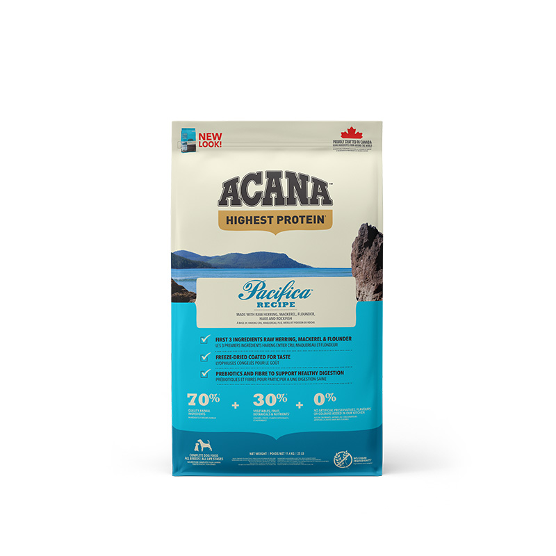  ACANA Highest Protein Pacifica Dog 11.4kg