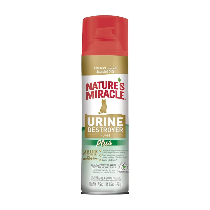 Nature's Miracle Cat Urine Destroyer Plus Foam - 518ml 