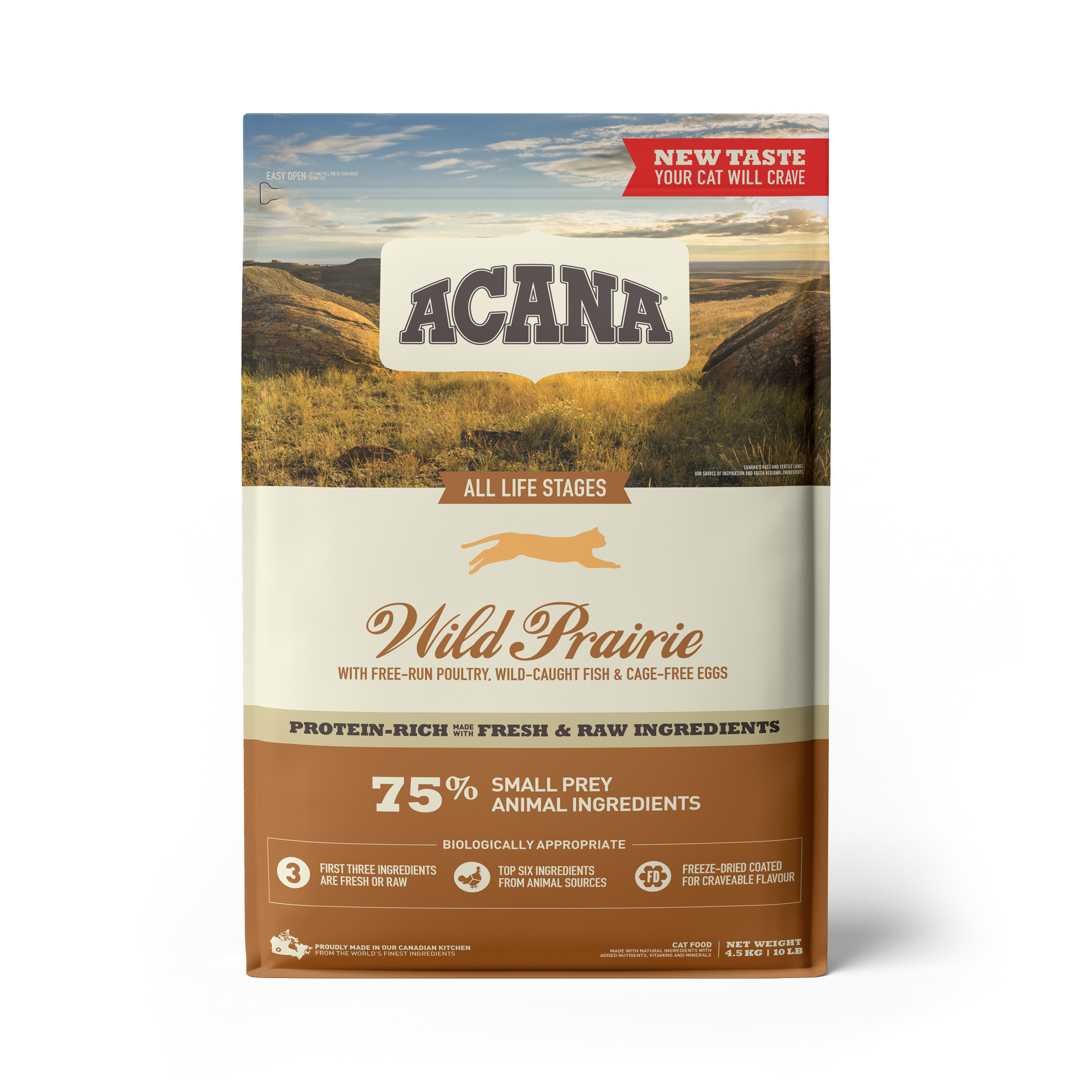 Acana Highest Protein Cat Wild Prairie - 4.5kg