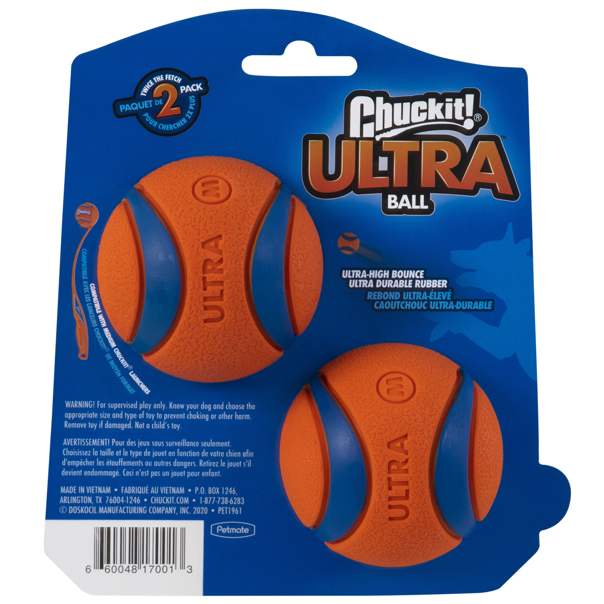 Chuckit! Ultra Ball Medium 2-pk