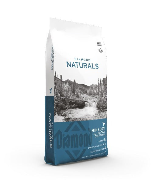 Diamond Naturals Dog Skin and Coat - All Life Stages Formula - Salmon and Potato - 7.5kg