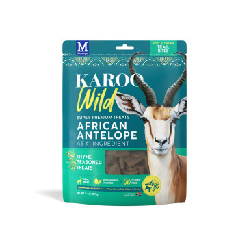 Montego Karoo Wild Trail Bites Thyme Seasoned Adult Dog Treats - 227g