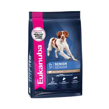 Eukanuba Senior Dog Food Medium Breed Lamb & Rice - 14kg