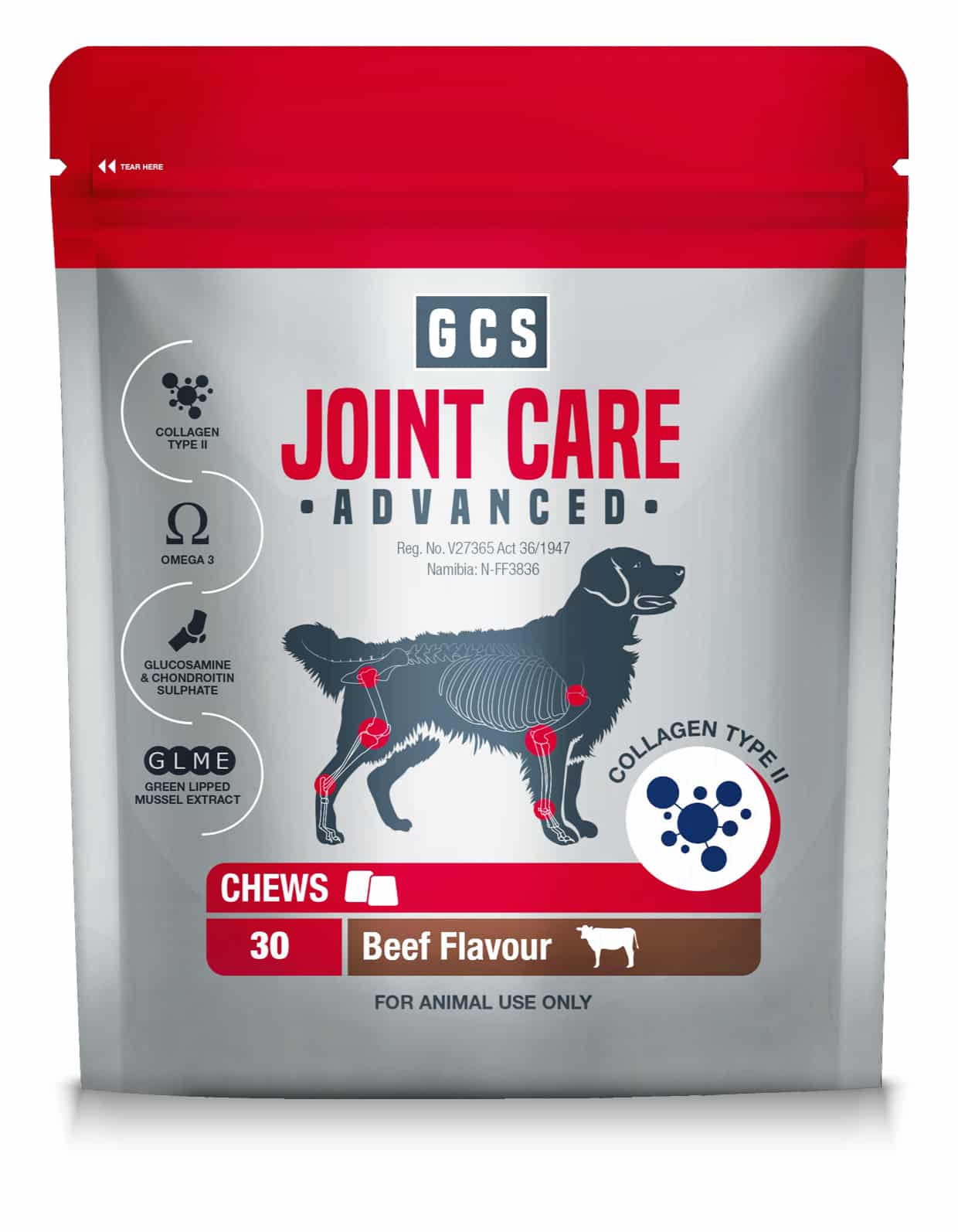 GCS JOINT CARE ADVANCED CHEWS 30'S