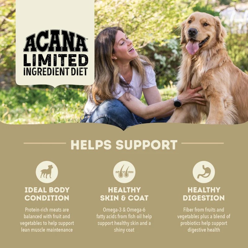 Acana Dog - Singles - Free - Run Duck - All Life Stages Formula - 11.4kg