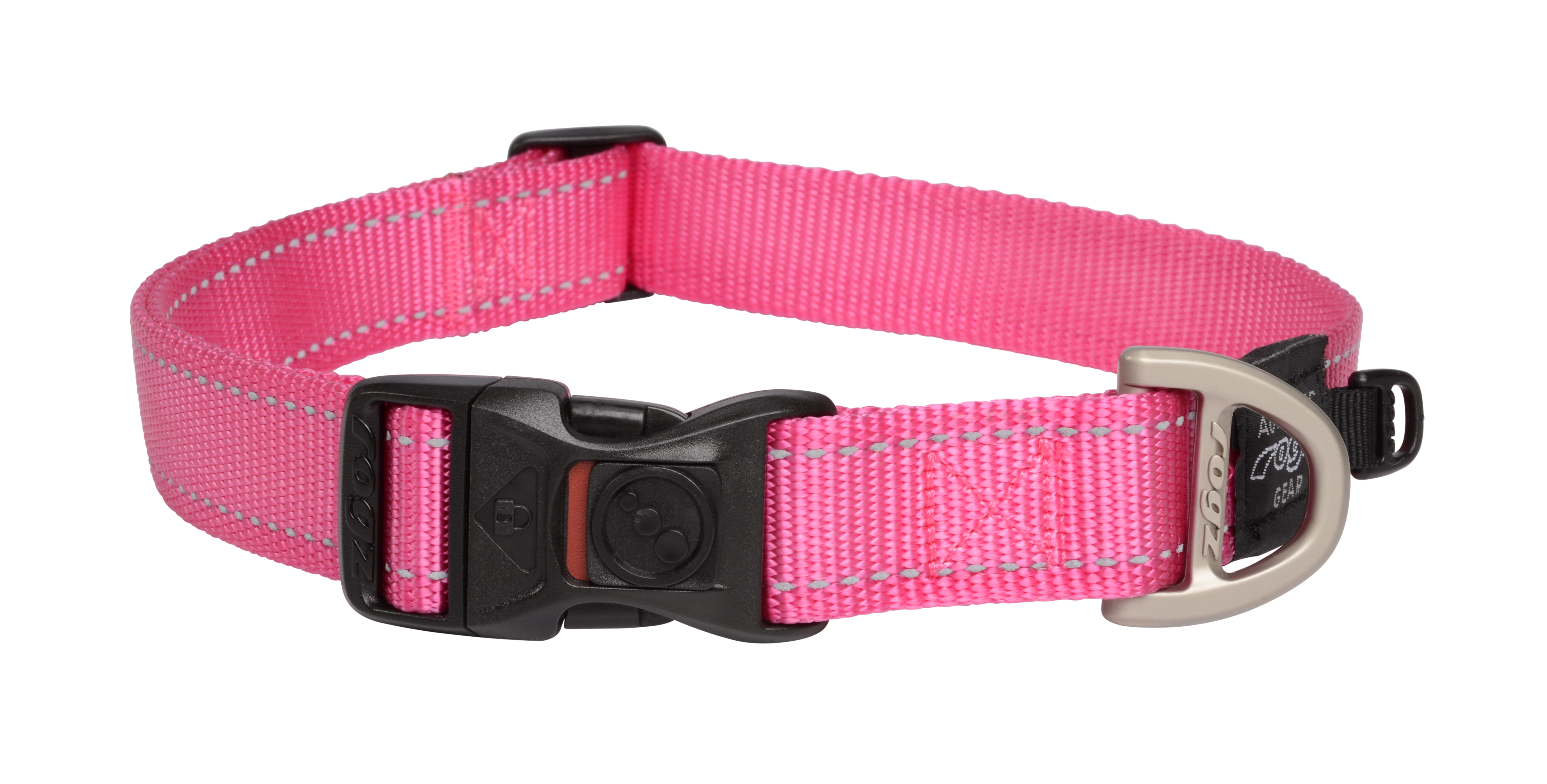 Rogz Utility Classic Collar Pink (XL)