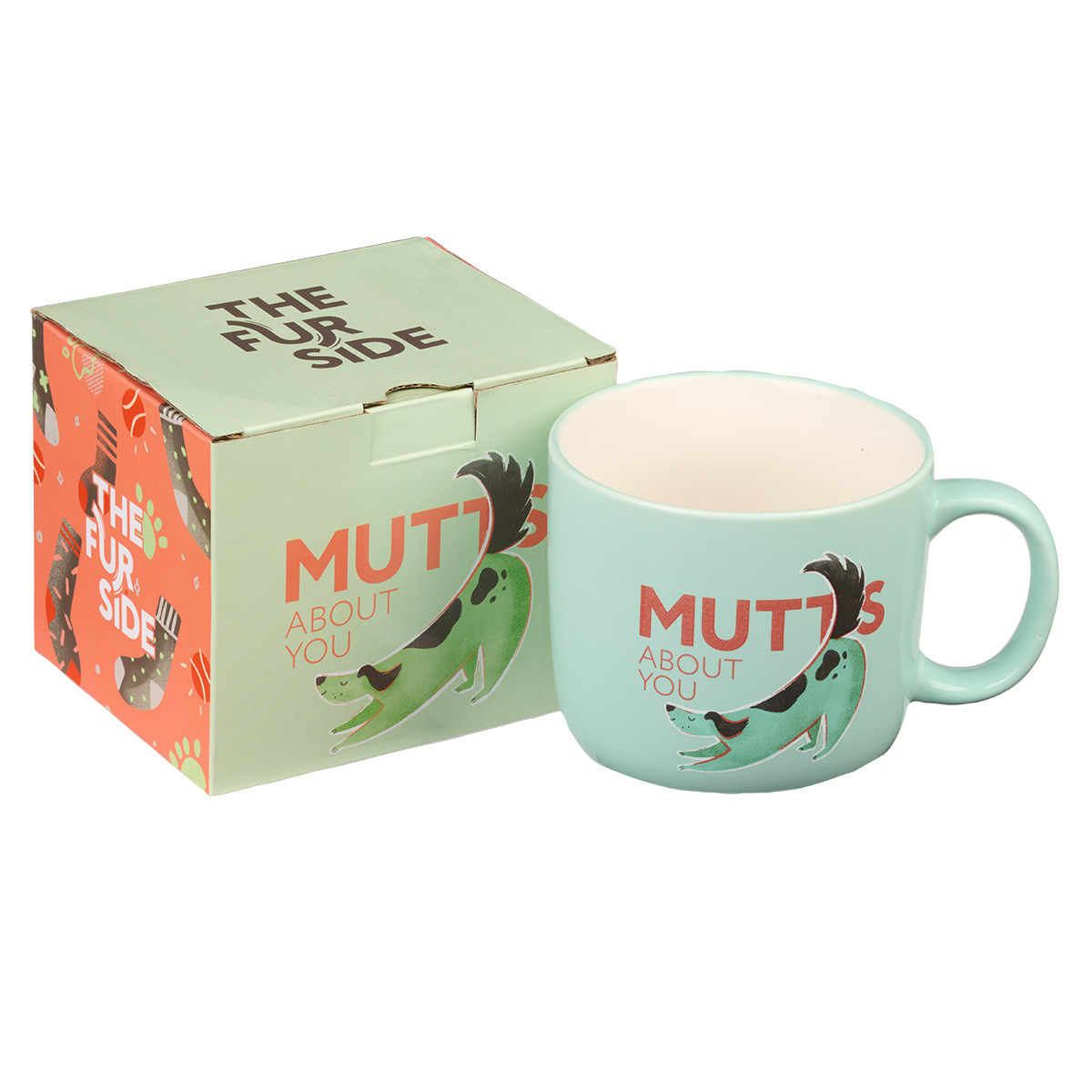 Furside - Mutts About You - Ceramic Coffee Mug