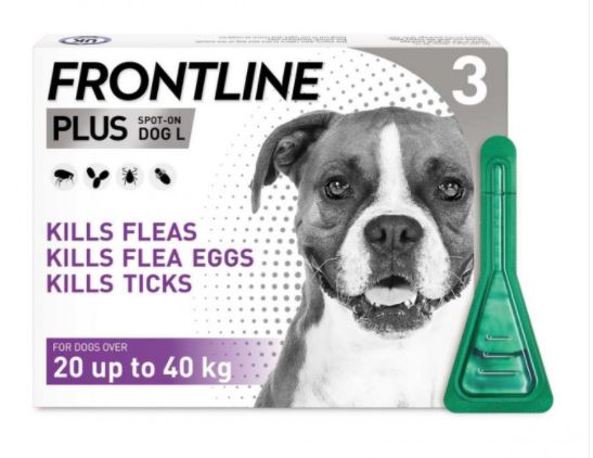 FRONTLINE PLUS 20-40KG  (pack of 3)