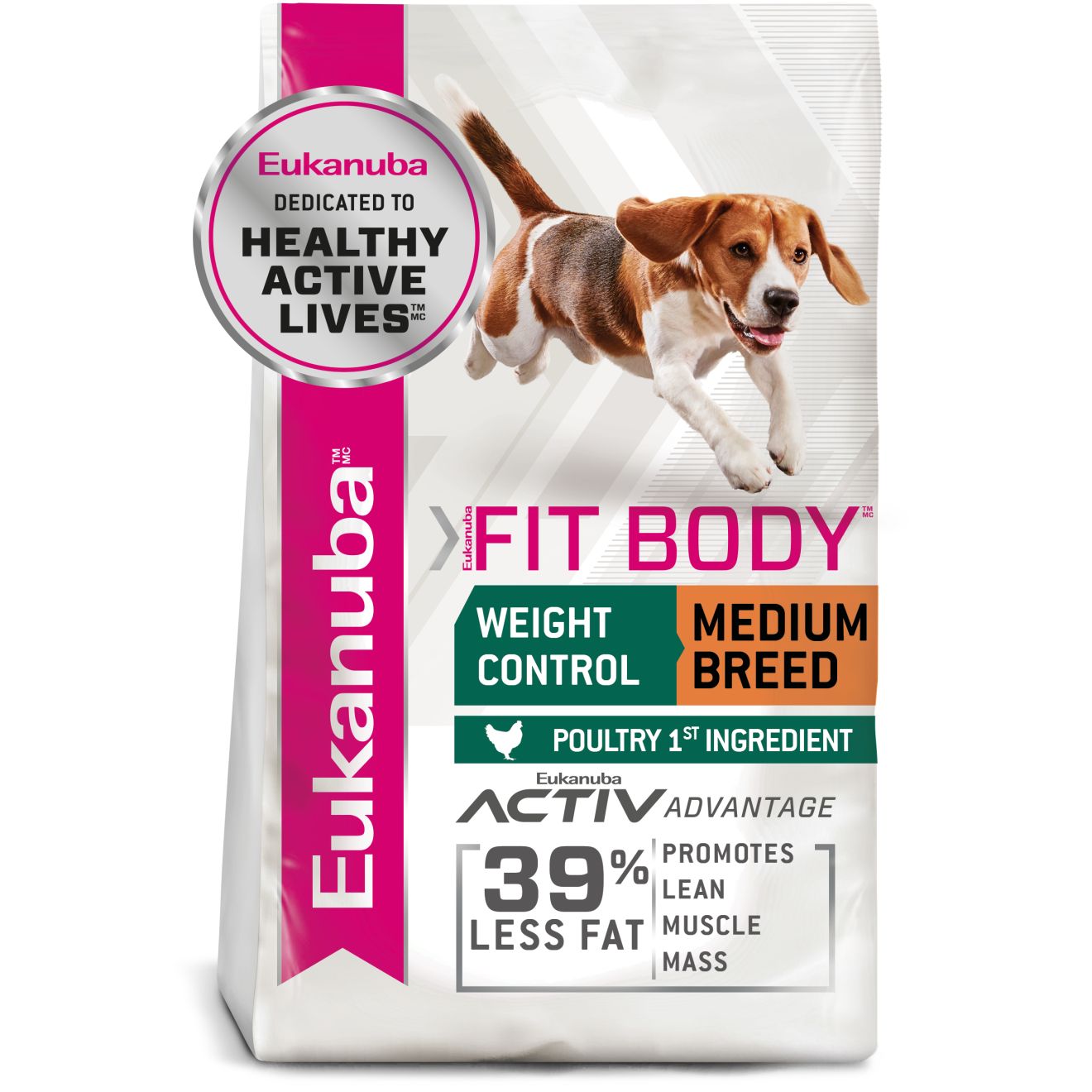 Eukanuba FitBody Medium Breed 3kg