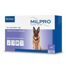 Milpro Dewormer Flavoured Tabs for Large Dogs (Singles)