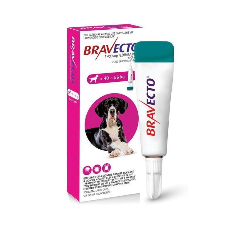 BRAVECTO SPOT-ON DOG XTRA-LARGE (40-56KG)