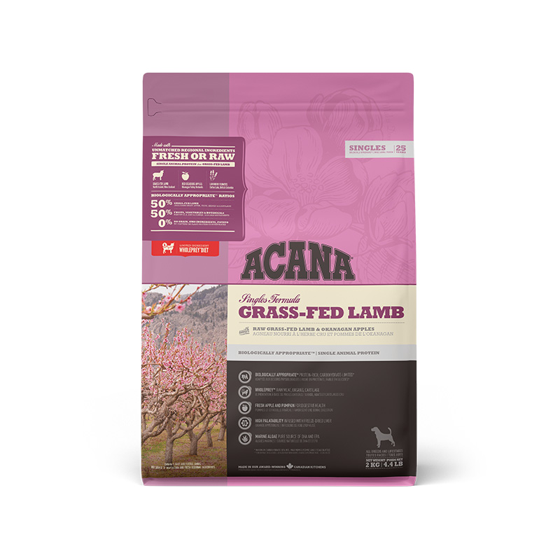 ACANA Singles Recipe Grass-Fed Lamb 2Kg