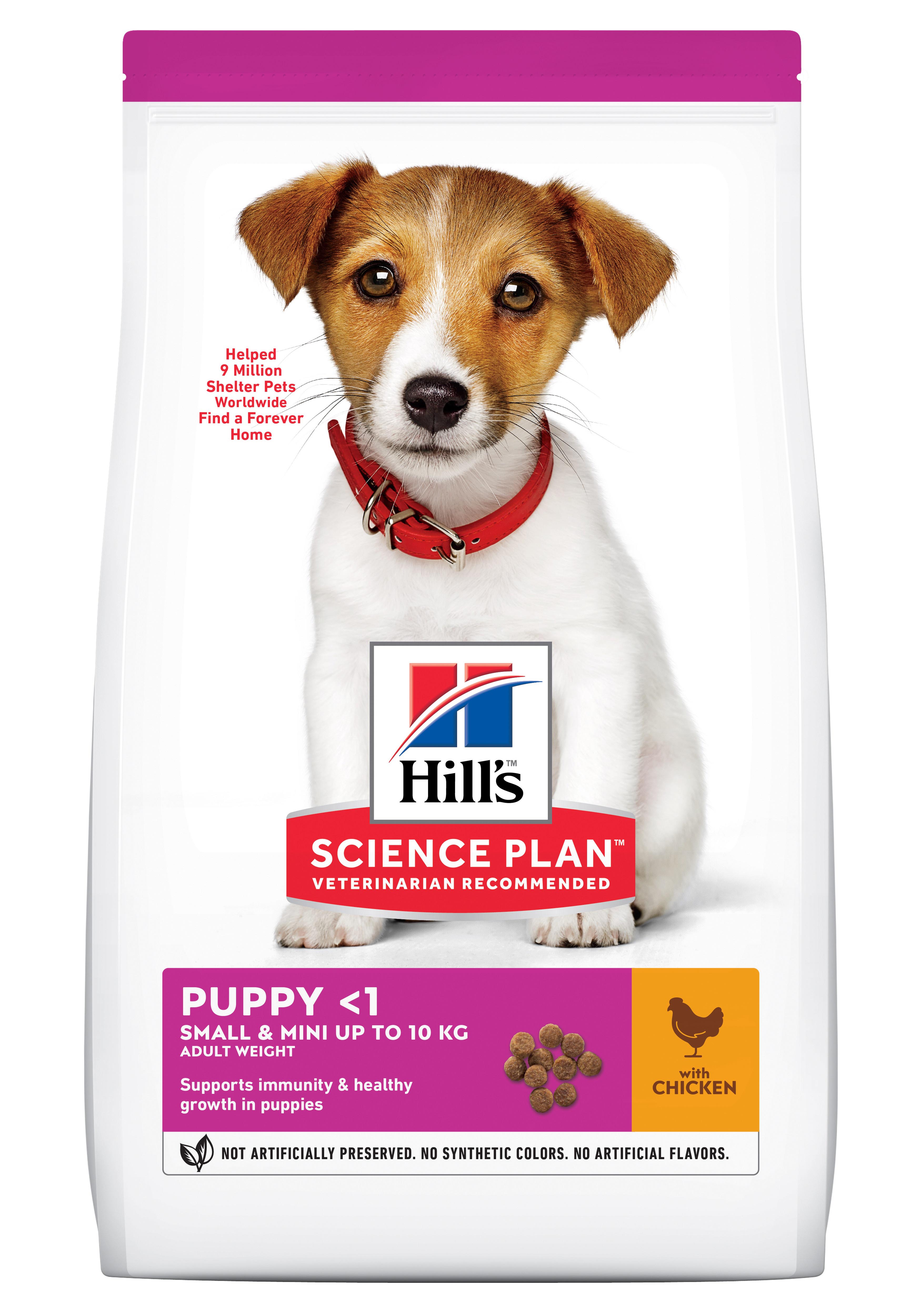 HILL'S SCIENCE PLAN Puppy Small & Mini Dry Food Chicken Flavour - 6kg