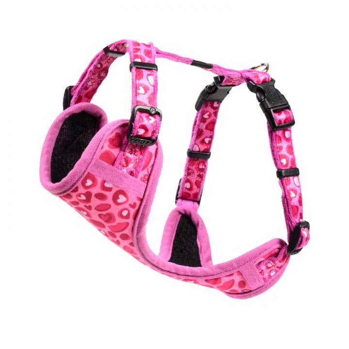 Rogz Fashion Comfy Harness Wild Heart (Small)