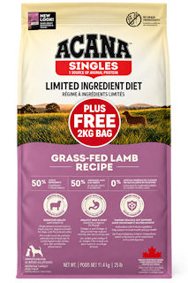 Acana Singles Recipe Grass - Fed Lamb 11.4kg