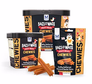Montego Bags O' Wags Dental Sticks - 1 X 120g