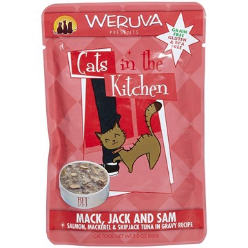 Weruva CITK Mack, Jack & Sam For Cats 85g